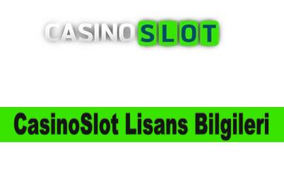CasinoSlot Lisans